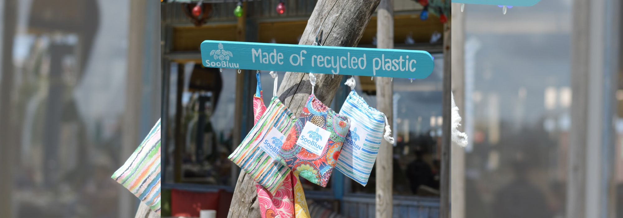 bestsellers reishanddoek strandlaken soobluu van gerecycled plastic flessen