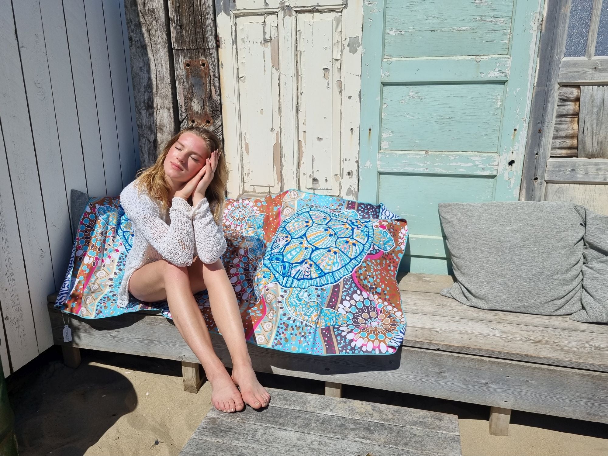 strandhanddoek en reishanddoek