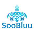 soobluu logo reishanddoek strandlaken voor onderweg recycled plastic rpet repreve