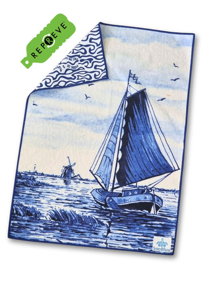 Duurzame keukendoek SooBluu BOAT