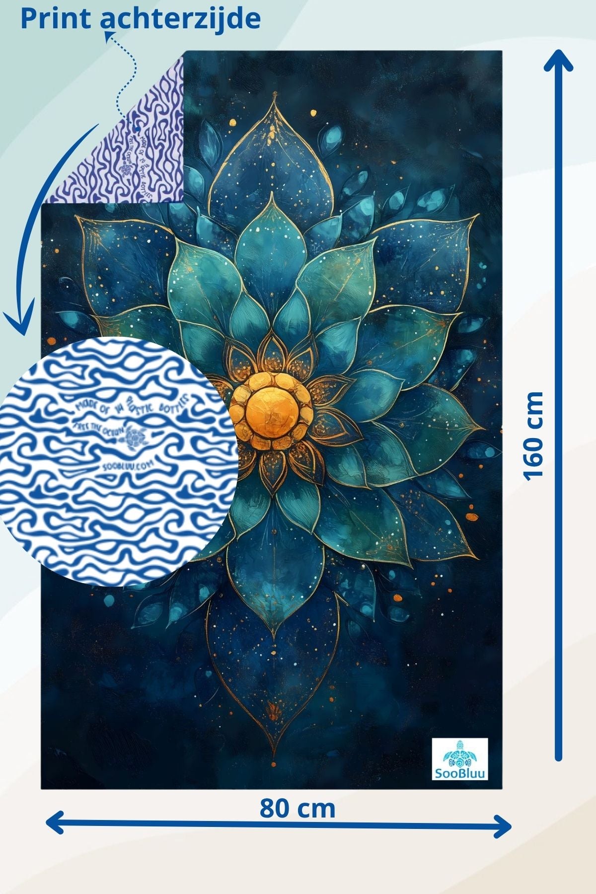 LOTUS reishanddoek stranddoek rPET recycled