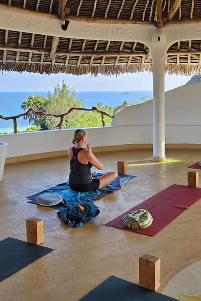 reishanddoek strandlaken lotus yoga strand sport repreve