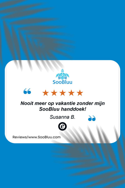vakantie reishanddoek strand zandvrij