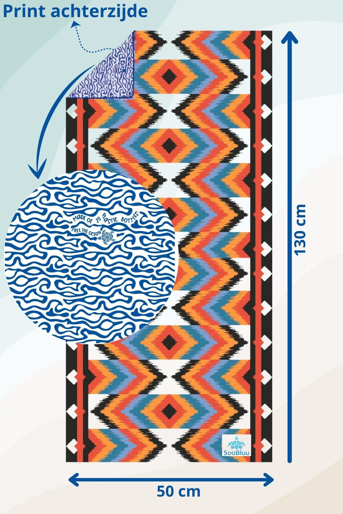 repreve strandlaken stranddoek reishanddoek recycled 