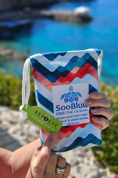 repreve SooBluu local ocean conservation reishanddoek