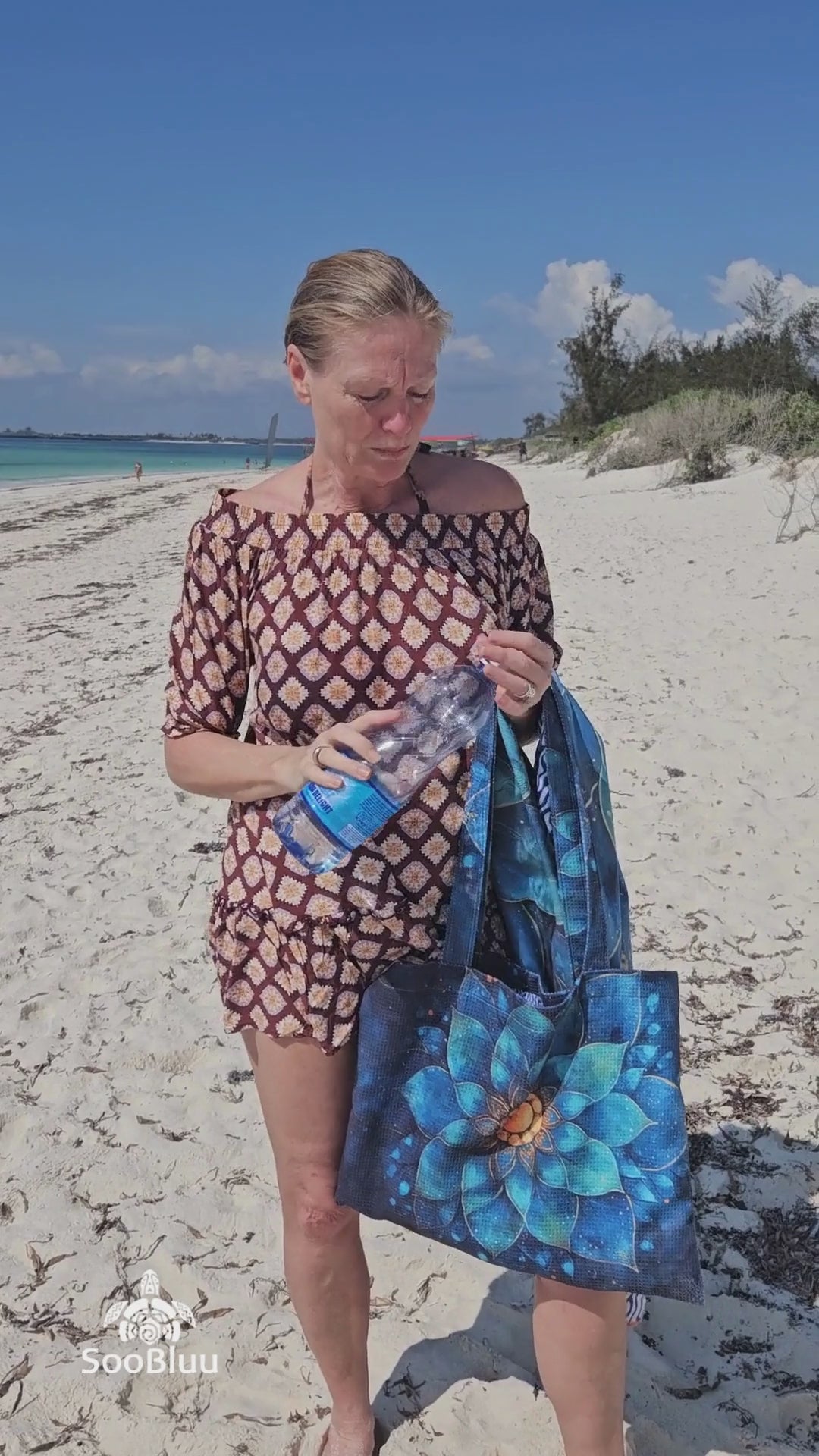 SooBluu lotus strandta reishanddoek repreve recycled plastic