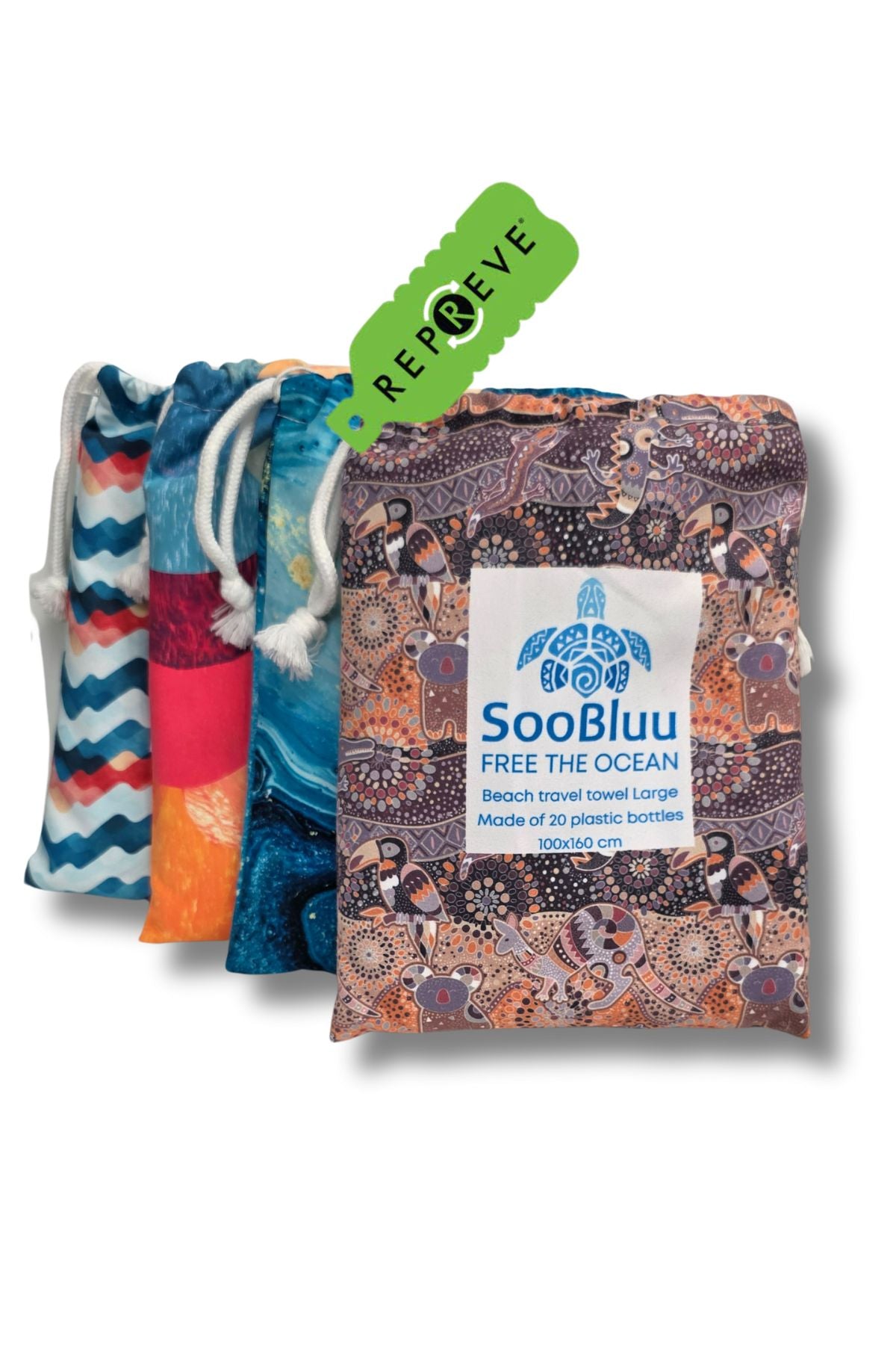 Family bundle travel towels