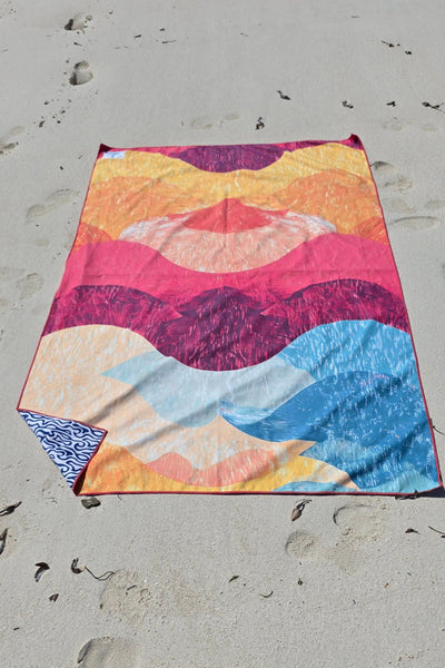 strand zandvrij reishanddoek strandlaken 