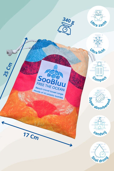 repreve reishanddoek boho strandlaken recycled
