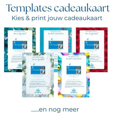 soobluu duurzame giftcard templates