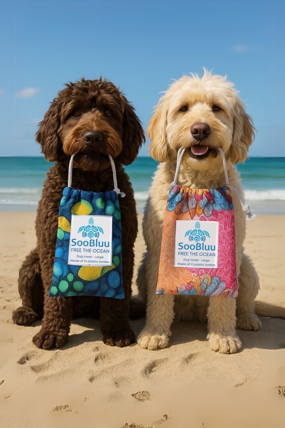 soobluu honden handdoek hondenhanddoek microvezel