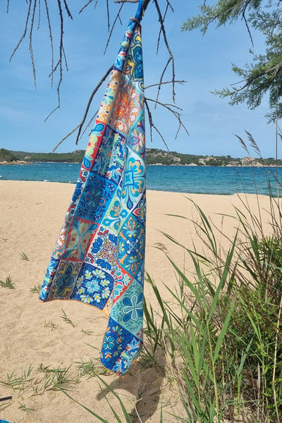 Sneldrogende reishanddoek strandlaken-Porto– 100 x 160 cm