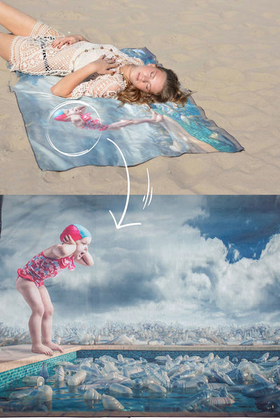 Beach towel with your own design and logo