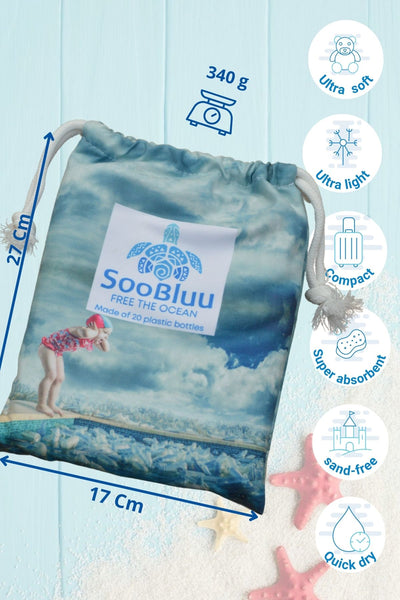 Beach towel with your own design and logo