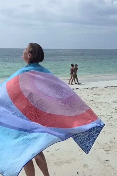 reishanddoek strandlaken surfers strand vakantie repreve rpet